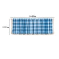 thumbnail image 3 of Short Valance Curtains, Rod Pocket Valance for Small Window, Light Blocking Kitchen Window Treatment for Bathroom, Basement, and Cafe, 3 of 7