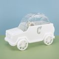 thumbnail image 4 of Riforla Roue de Course pour Hamster Forme de Voiture Roue de Course Exercice pour Hamster Roue de Course Jouets pour Hamster Blanc, 4 of 4
