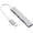 Type-C interface, variant on Portable USB Hub USB Adapter 4-in-1 Aluminum Alloy Hub with USB2.0/USB3.0 Ports Wide Compatibility Silver