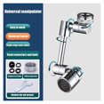 thumbnail image 2 of 1080 Degree Universal Extension Faucet Washbasin Tap Splash Aerator Splash Filter Faucet Faucet Adaptor Rotary Robot Arm Faucets ,Water Saving, 2 of 7