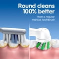 thumbnail image 3 of Oral B Pro Clean Battery Toothbrush, Deep Clean - White, with Brush Head, Built-in Timer and batteries included, 3 of 16