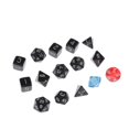 thumbnail image 2 of Milaget 15 Pcs dés en Polyèdre dés de Cube Ensemble Complet dés de Jeu avec, 2 of 6