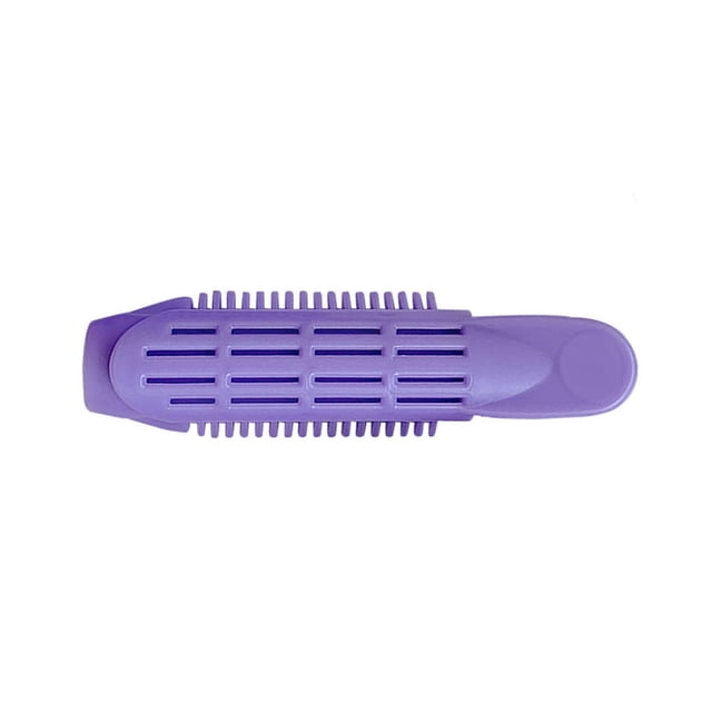4 Pcs Pinces à Cheveux Pince Racine Pince à Cheveux Rouleau Volumisant Pince à Friser Rouleaux Pince à Friser Bricolage Outil de Coiffage pour Cheveux Bouclés pour Femmes Filles, Violet