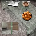 thumbnail image 4 of HOMCOM Glass Coffee Table with Safe Rounded Edges for Living Room, 4 of 10