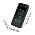 thumbnail image 3 of Portable Writing and Drawing Tablet with Clear Lock Screen, 17.5 x 9 cm Plastic Case, Reusable LCD Screen, Lightweight Art Supply Storage for Students and Kids, 3 of 6