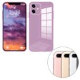 thumbnail image 1 of ziyahi Glass Back Phone Covers with Solid Color Full Rugged Bumper Anti-Slip Design for Iphone 7P/8P/7/8/XS Max/XR/X/XS, 1 of 4