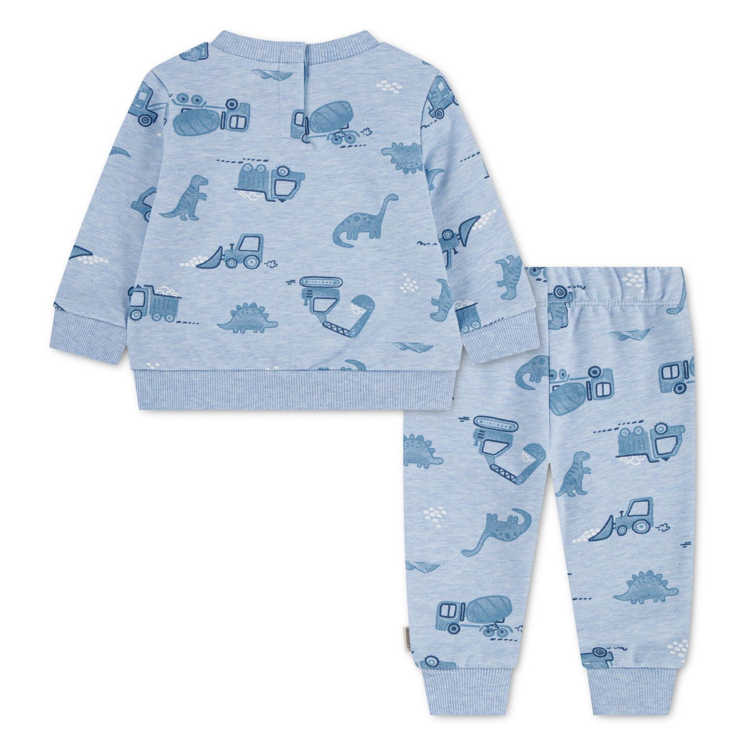 Ensemble Polaire 2 pièces Huggies pour Bébé Garçon: Haut à Manches Longues et Pantalon