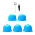 thumbnail image 2 of YAOMOBB Tasse Capsule de Café Polyvalente Capsules de Café Réutilisables Ensemble de 5 Filtre Pratique et de Qualité Alimentaire pour Machines Dolce Gusto, 2 of 7