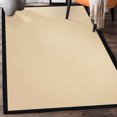 thumbnail image 4 of Athena Natural Wool & Black PU 5' x 8' Area Rug, 4 of 6