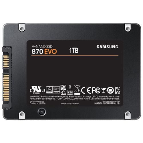 Samsung 870 EVO 1TB SATA III Internal Solid State Drive - English