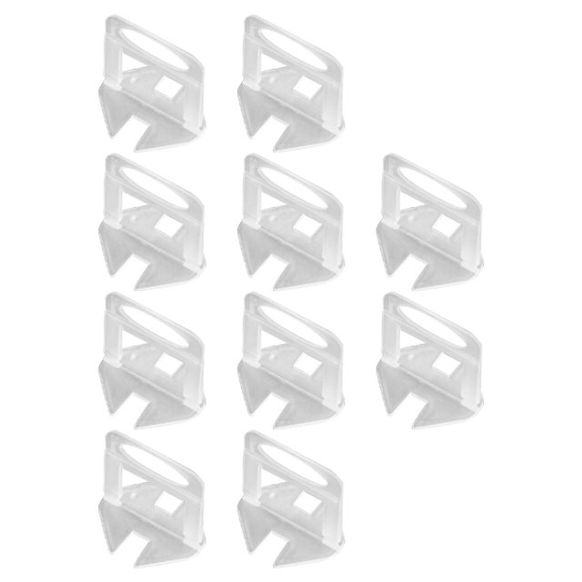 300Pcs Tuile Niveleuse Système Kit Entretoises Outil d'Installation pour Sol Mural 1.0mm Base Transparente