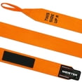 thumbnail image 2 of Meister Adult 180" Semi-Elastic Hand Wraps for MMA & Boxing (Pair) - Orange, 2 of 3