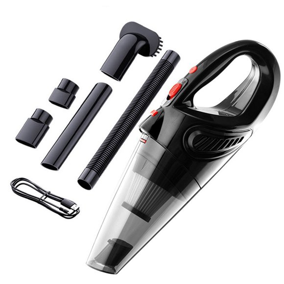 Powerful Portable Car Vacuum Cleaner Handheld Wireless Rechargeable High Suction for Pet Hair Car Interior Cleaning Auto Detailing Accessories