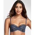 thumbnail image 1 of Maidenform Womens Essential Multiway Push-Up Bra, 34C, Navy/Gloss, 1 of 1