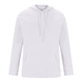 thumbnail image 5 of Work Hoodies for Men Athletic Casual Scrub Top Loose Fit Solid Color Pullover Blouse, 5 of 5