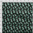 thumbnail image 4 of oneOone Velvet Black Fabric Cactus Craft Projects Decor Fabric Printed By The Yard 58 Inch Wide, 4 of 5