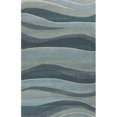 thumbnail image 2 of HomeRoots 353099 5 x 8 ft. Wool Ocean Area Rug, 2 of 2