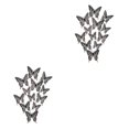 thumbnail image 4 of relayinert Decorative Butterflies Wall Stickers - Beautiful Addition To Home Multiple LK12 black 2Set, 4 of 6