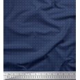 thumbnail image 1 of Soimoi Georgette Viscose Fabric Triangle Shirting Print Sewing Fabric Yard 42 Inch Wide, 1 of 3