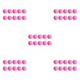 thumbnail image 2 of Dalazy 10pieces Outdoor Activity - Reusable Water Balls For Summer Pool Fun Colorful Swimming Pool Family Fun Water Balloon Pink 5PCS, 2 of 6