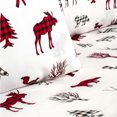 thumbnail image 2 of Safdie & Co. Ensemble De Draps 4PC Q Imprimé Faune, 2 of 3