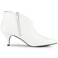 thumbnail image 3 of Unique Bargains Bottines à Talons Aiguilles Découpées pour Femmes, 3 of 8