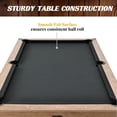thumbnail image 4 of Barrington Billiards Urban Collection 7' Foot Pool Table, 4 of 6