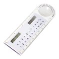 thumbnail image 2 of 3-in-1 10cm Solar Ruler Calculator Multifunctional Large Display Screen Mini Solar Card Ruler Calculator, 2 of 5