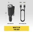 thumbnail image 5 of Scosche PB5N1-VA 5-in-1 Emergency Tool, Seatbelt Cutter-Window Breaker-Flashlight-Car Charger-Power Bank, 5 of 5