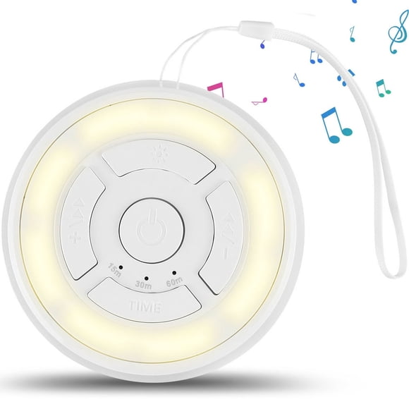 EASTIN Sound Machine White Noise Sound Machine Lightweight Mini Sleep Sound Machine with 16 Sounds 3 Timer USB Rechargeable Noise Machine Portable Natural Soothing Sound Sleep Aid Machine