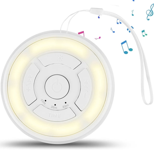 EASTIN Sound Machine White Noise Sound Machine Lightweight Mini Sleep Sound Machine with 16 Sounds 3 Timer USB Rechargeable Noise Machine Portable Natural Soothing Sound Sleep Aid Machine