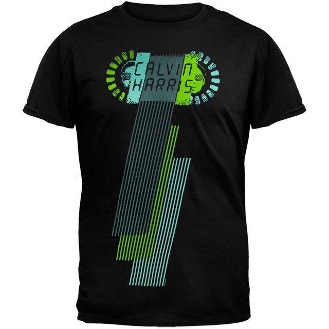 Calvin Harris - T-Shirt Doux à Lignes Horizontales