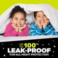 thumbnail image 4 of Ninjamas Girls Bedwetting Nighttime Underwear, Size L (64-95+ lbs), 4 of 22