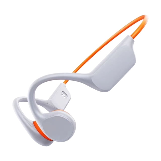 fastboy Experience True Freedom Bone Conduction Headphones For Active Lifestyles orange white