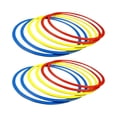 thumbnail image 4 of tamizeot Agility Training Rings Sturdy Home Gym 12 for Trainer 30cm Soccer Basketball Pieces Athlete 50cm 12 Pieces, 4 of 6