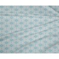 thumbnail image 4 of oneOone Polyester Lycra Sky Blue Fabric Geometric Check Fabric For Sewing Printed Craft Fabric By The Yard 56 Inch Wide, 4 of 4