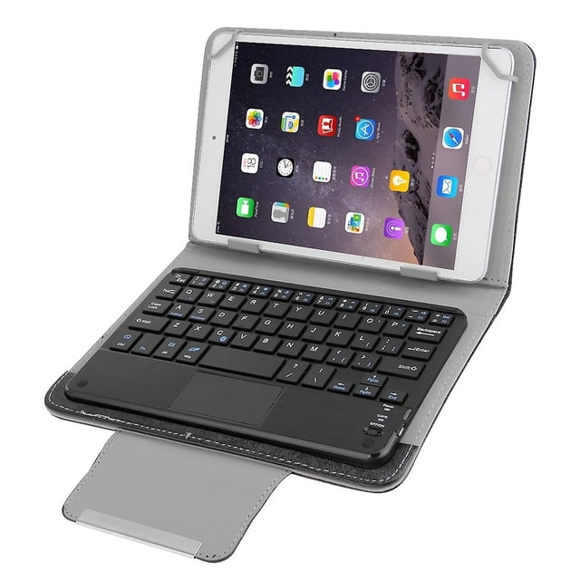 Clavier Bluetooth Étui en PU compatible Tablette PC 10,1 Pouces Haute Qualité Cadeau
