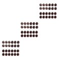 thumbnail image 4 of relayinert 24pcs/set Wide Application Wedding Party Home Decor Durable And Reliable coffee 3Set, 4 of 6
