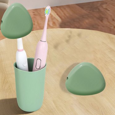 TopLLC Portable Home Travel Toothbrush Sterilizer Caddy Rechargeable Light Toothbrush Sterilizer Compact And Convenient Five Minute Quick Clean Long Lasting Sterilization casing for toothbrushes