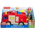 thumbnail image 3 of Fisher-Price Little People Helping Others Fire Truck, English Version, 3 of 9