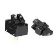 thumbnail image 1 of Pièces 2 Pcs Interrupteur de Fenêtre Électrique avant Gauche Droite Compatible avec 19244642 901-025, 1 of 7