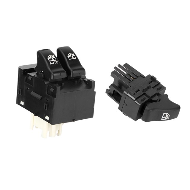 Pièces 2 Pcs Interrupteur de Fenêtre Électrique avant Gauche Droite Compatible avec 19244642 901-025