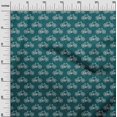 thumbnail image 2 of oneOone Cotton Silk Fabric Dot & Bicycle Block Printed Craft Fabric BTY 42 Inch Wide, 2 of 4