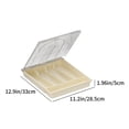 thumbnail image 3 of Dvkptbk Polycarbonate Storage Cutlery Organizer Cutlery Organizer with Lid Drawer Tabletop Cutlery Tray Outdoor Cutlery Organizer Organization and Storage, 3 of 6