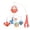 B, variant on Agiferg Baby Bed Bell Rattle Toys Baby Toys Months Crib Mobile with Remote Control Music Bed Rattle