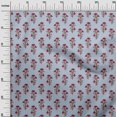 thumbnail image 2 of oneOone Tissu Popeline de Coton Imprimé Feuilles & Fleurs BTY 56 Pouces de Large, 2 of 4
