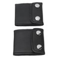 thumbnail image 1 of Couvercles de Retenues de Réglage, 2 Pcs Ajusteurs de Ceinture de Sécurité Durables pour Bureau Maison Noir, Café, 1 of 8