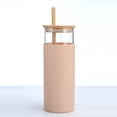 thumbnail image 2 of Hearth & Gear 500ml Water Cup With Lid Shatterproof Glass Assorted Iced Coffee Tumbler Straw Bottle For Home Barrel Top for Wedding And Mug Set Women Coffee Mug Mugs Drinking Cups for Kitchen World, 2 of 4