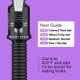 thumbnail image 4 of Conair Instant Heat Ceramic Curling Iron, 3/4 inch Barrel, Black/Silver, 1 Pk, 4 of 12