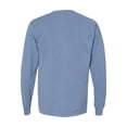 thumbnail image 2 of Hanes Mens ComfortWash Garment Dyed Long Sleeve Tee, M, Saltwater, 2 of 2